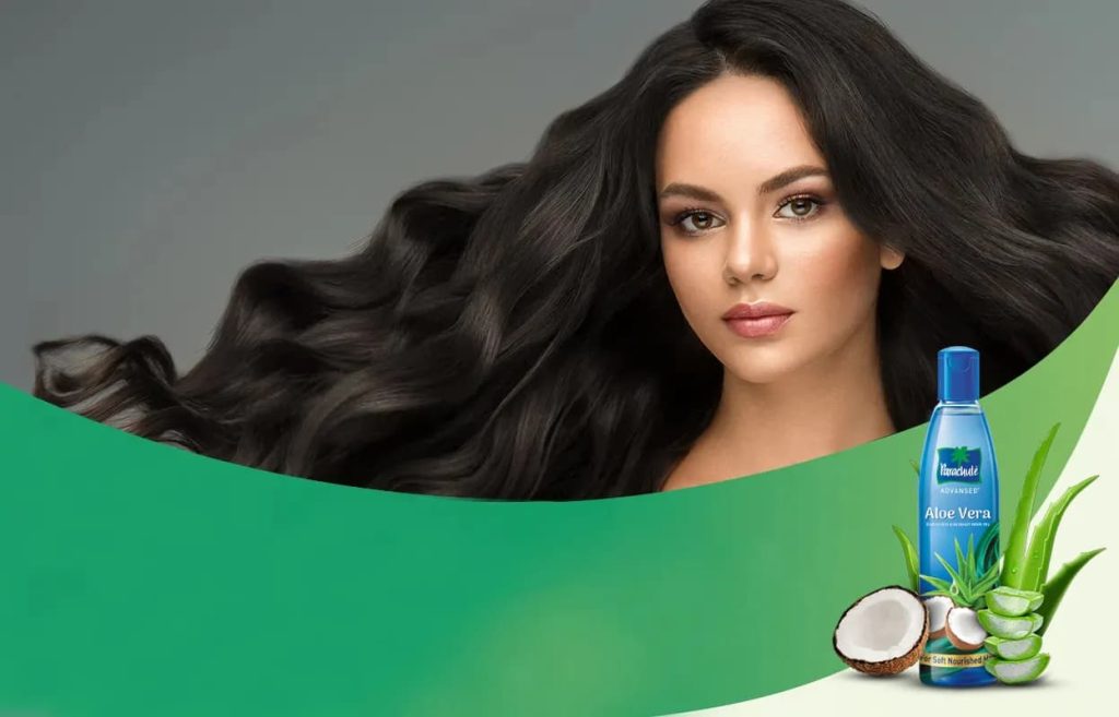 روغن نارگیل و عصاره آلوورا Parachute Advanced Alovera hair oil
