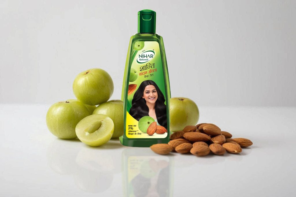 روغن آملا و بادام Amla نیهار Nihar