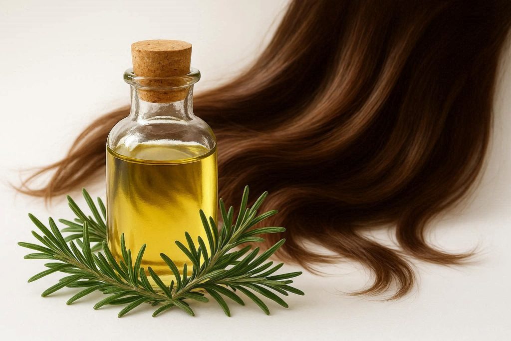 4 فایده شگفت‌انگیز روغن رزماری برای رشد مو و تقویت ریشه‌ها