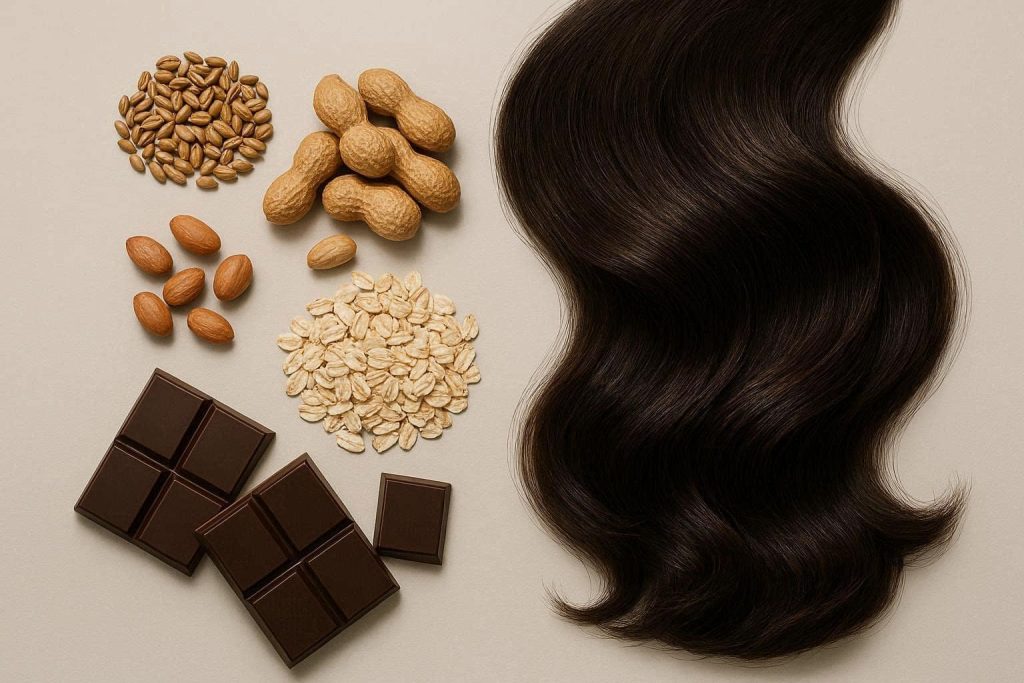 5 ماده مغذی مهم در تغذیه سالم برای مو که ریزش را کاهش می‌دهند