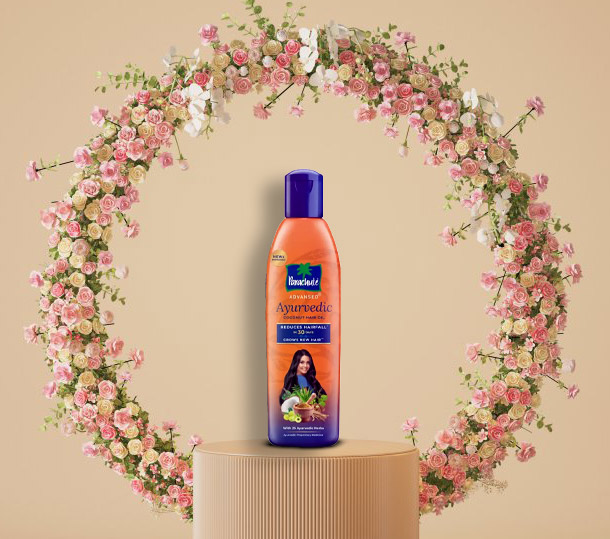 روغن آیورودیک ۷ کاره پراشوت Parachute Ayurvedic Hair Oil (90 ml) - روغن موی عالی و مناسب برای استفاده در فصل بهار