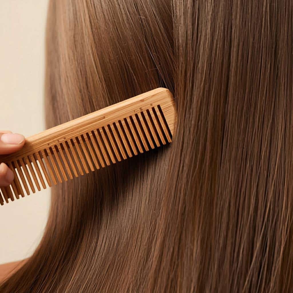 4 تکنیک‌ صحیح شانه کردن مو برای جلوگیری از ریزش، شکستگی و آسیب به ساقه مو