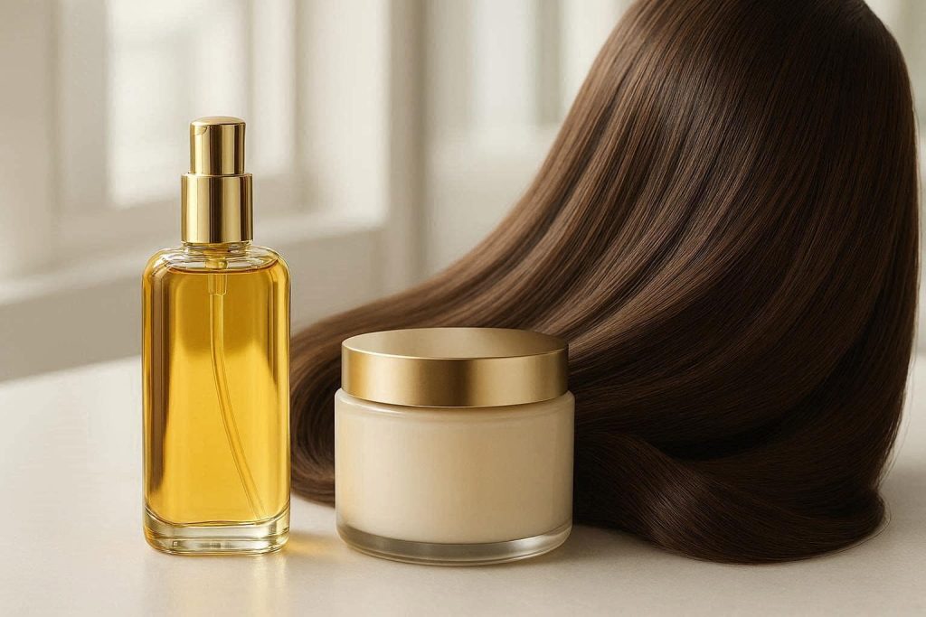 آیا روغن مو می‌تواند جایگزین ماسک مو شود؟ بررسی علمی و تجربی روغن مو و ماسک مو
