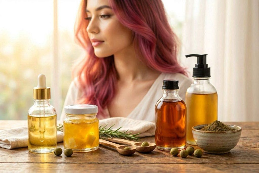 7 حقیقت مهم درباره روغن مو و تأثیر آن بر ماندگاری رنگ مو