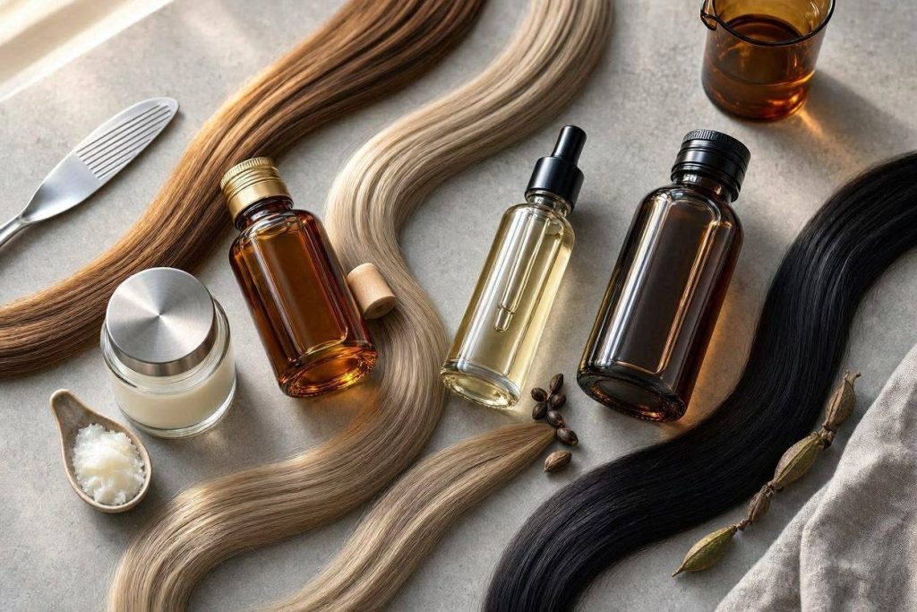چرا بعضی روغن‌های مو باعث کدر شدن مو می‌شوند؟ بررسی 7 علت مهم و راهکارهای جلوگیری