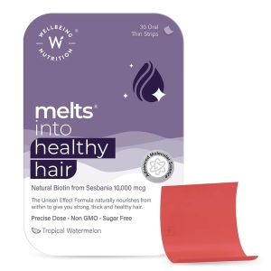 نوار خوراکی تقویت و سلامت مو Melts Healthy Hair ول بیینگ نوتریشن
